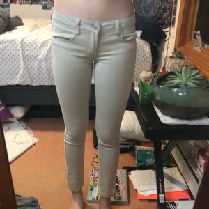 tan american eagle jeans